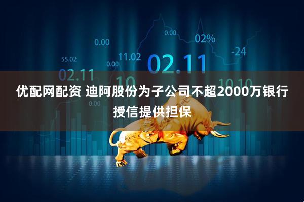 优配网配资 迪阿股份为子公司不超2000万银行授信提供担保
